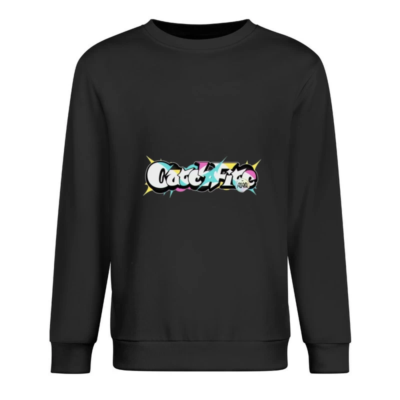Catch a Fire Grafikdesign Herren Pullover Sweatshirt