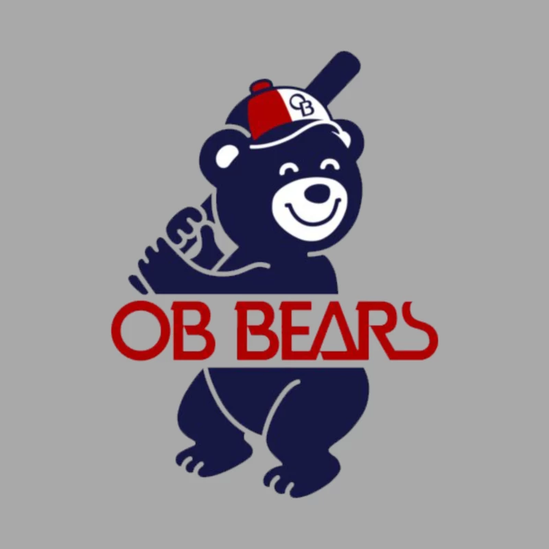 OB Bears Male Pullover Hoodie