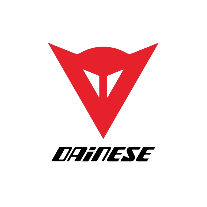 Dainese Motorcycle Gear Brand Logo in Red Pin