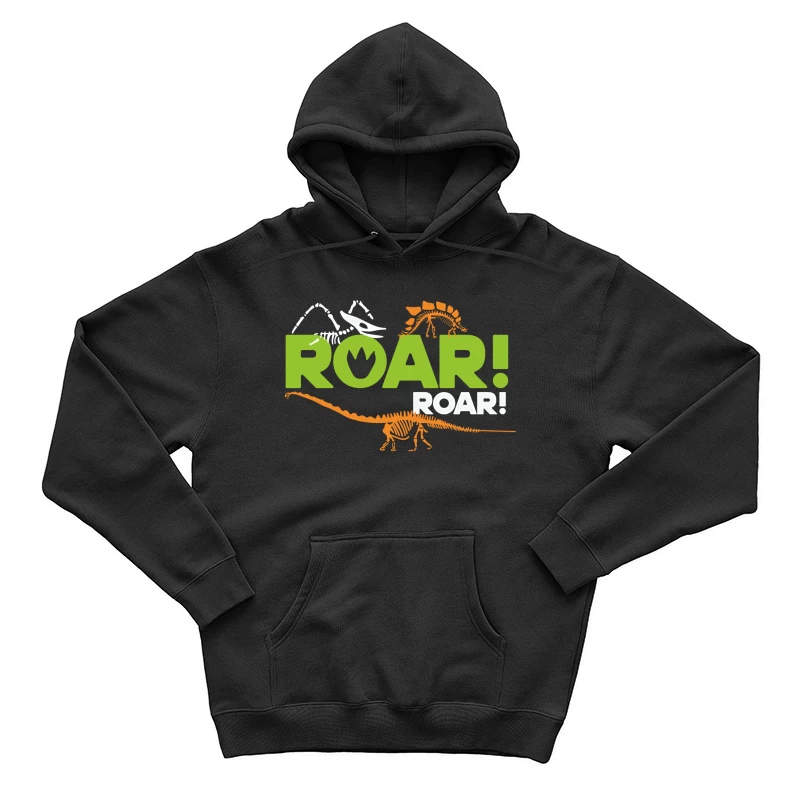 Roar! Dinosaur Playground Male Pullover Hoodie