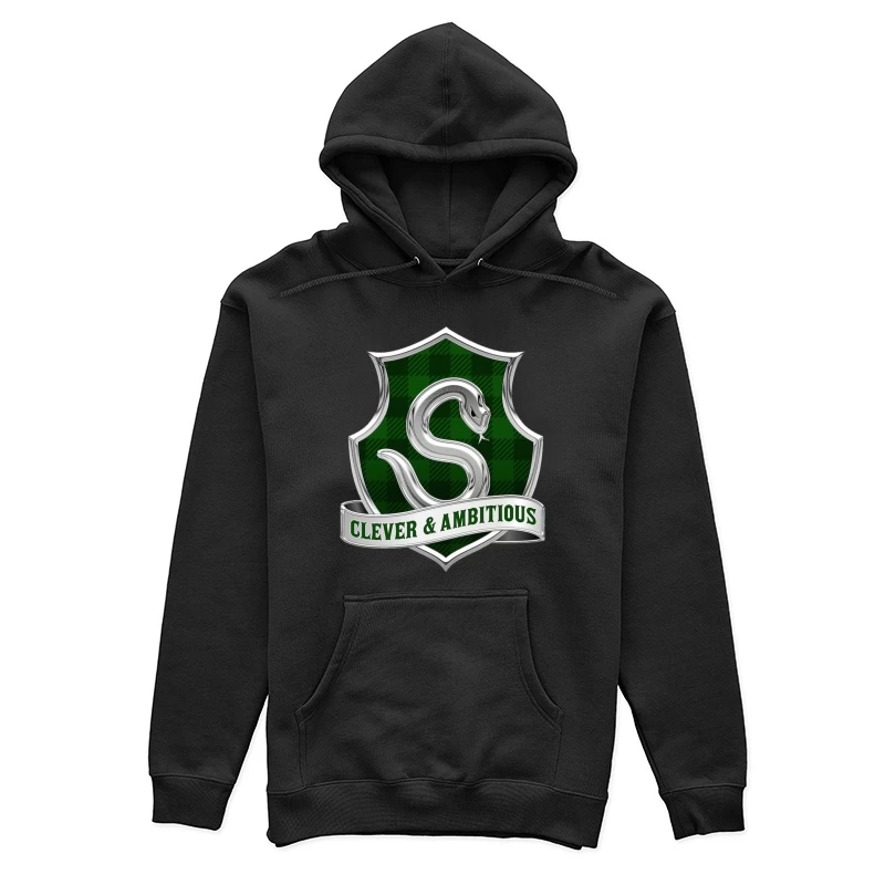 Clever and Ambitious Female Pullover Hoodie