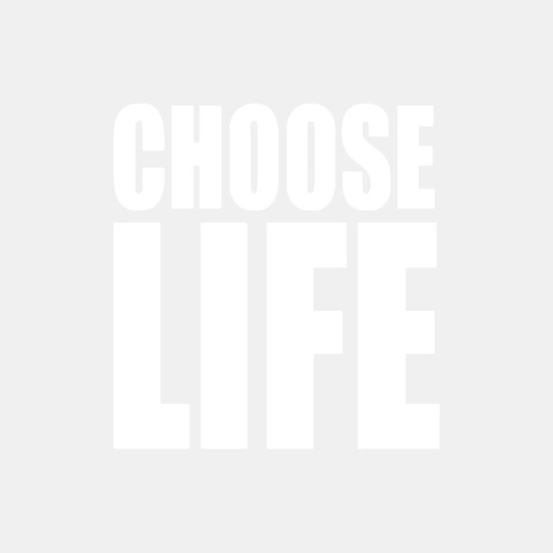 CHOOSE LIFE Male Tank Top