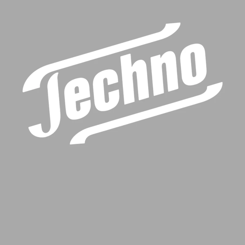 Techno Male Pullover Hoodie