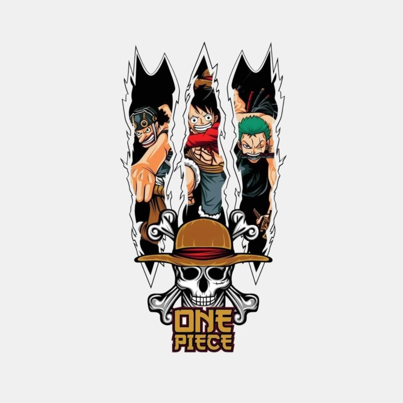One Piece Character Artwork Male Tank Top