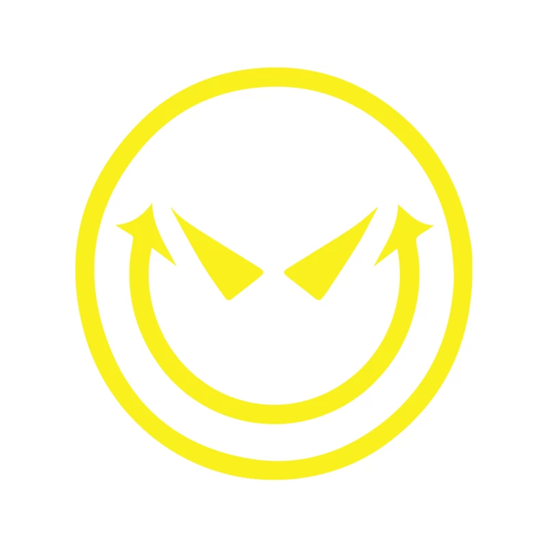 Evil Smiley Tapestry