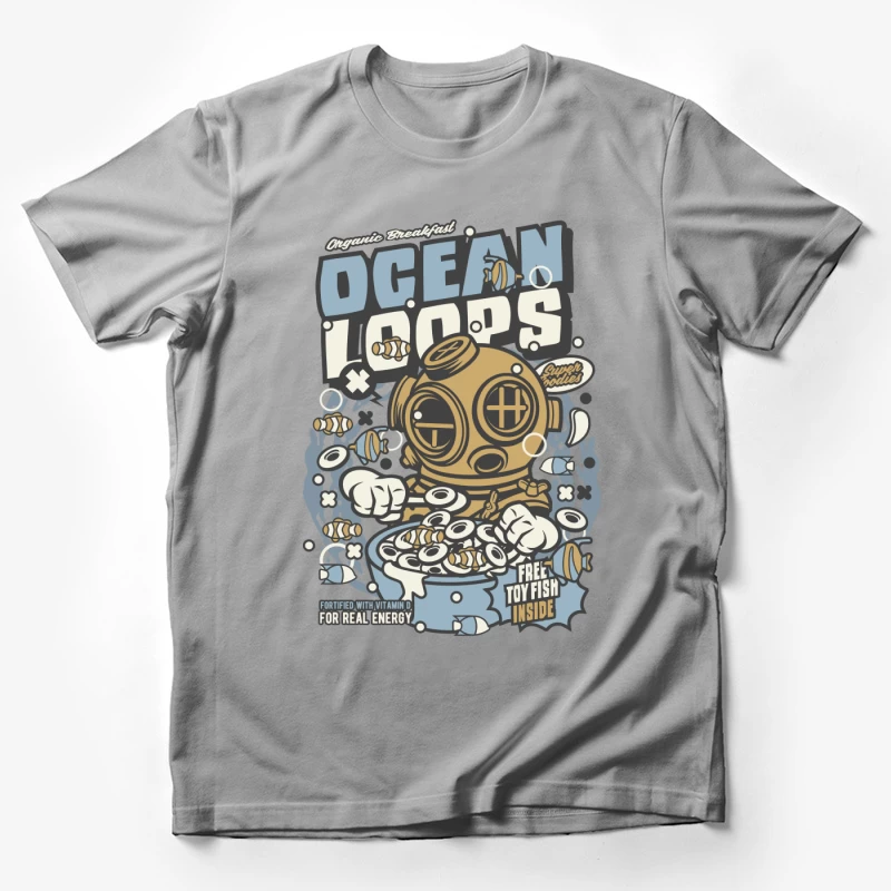 Les céréales Ocean Loops avec un scaphandre Homme T-Shirt