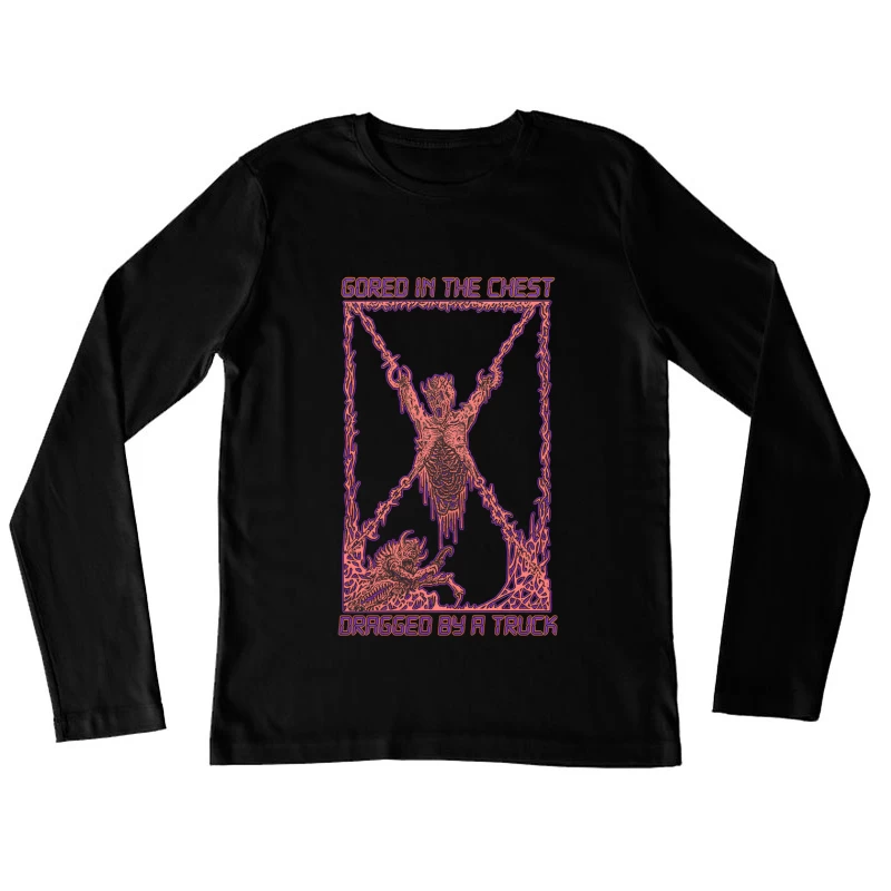 Sanguisugabogg Gored In The Chest Female Long Sleeve T-Shirt
