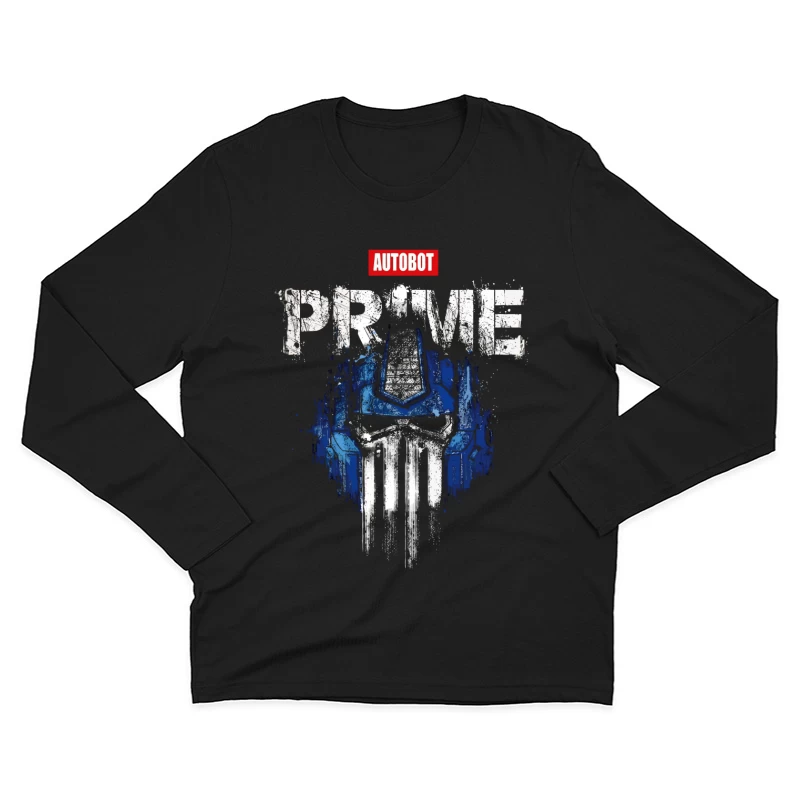 Futuristic Warrior – Cybernetic Legend Male Long Sleeve T-Shirt