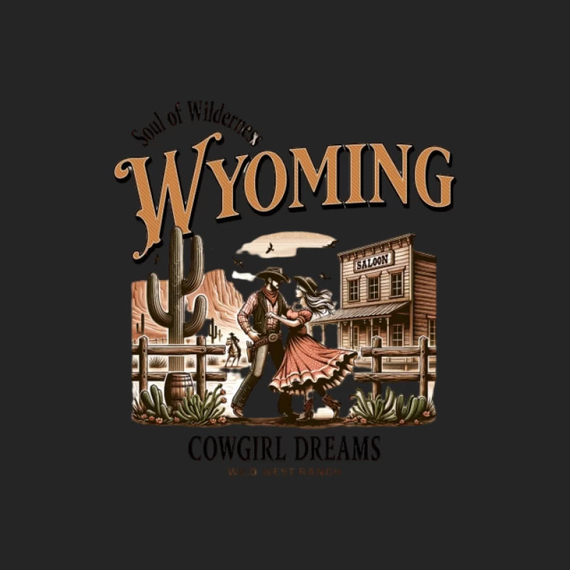 Danse Western dans le Wyoming Femme Sweat-shirt à enfiler