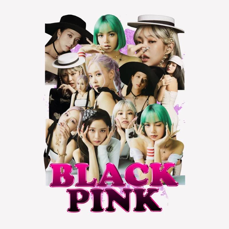 BLACKPINK: K-pop Girl Group Fashion Poster