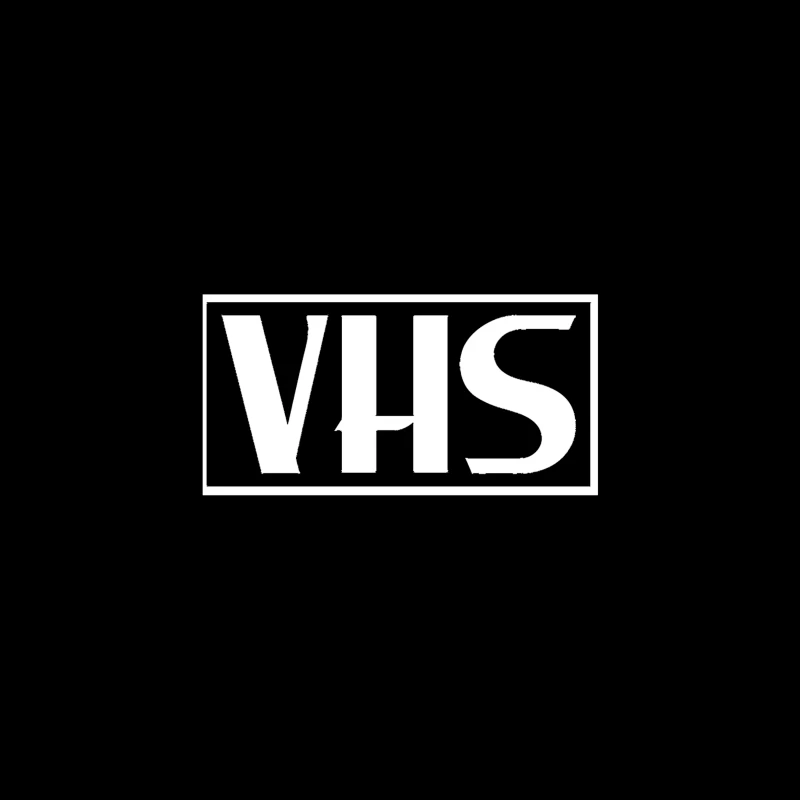 VHS Typography Outline Design Coffee Mug