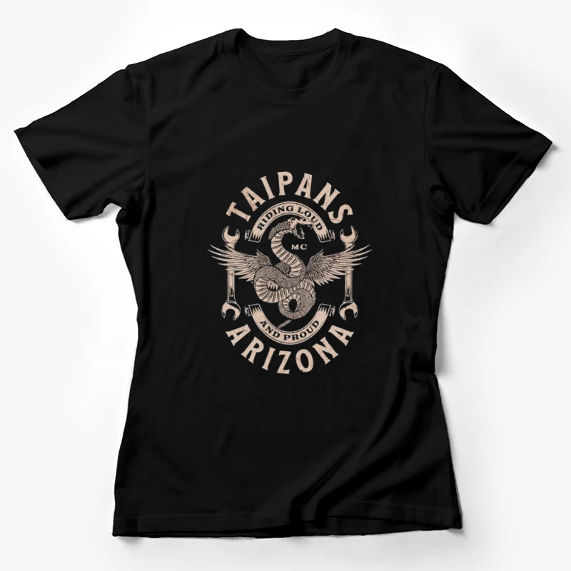 Logo Arizona Taipans avec Ailes Femme T-Shirt