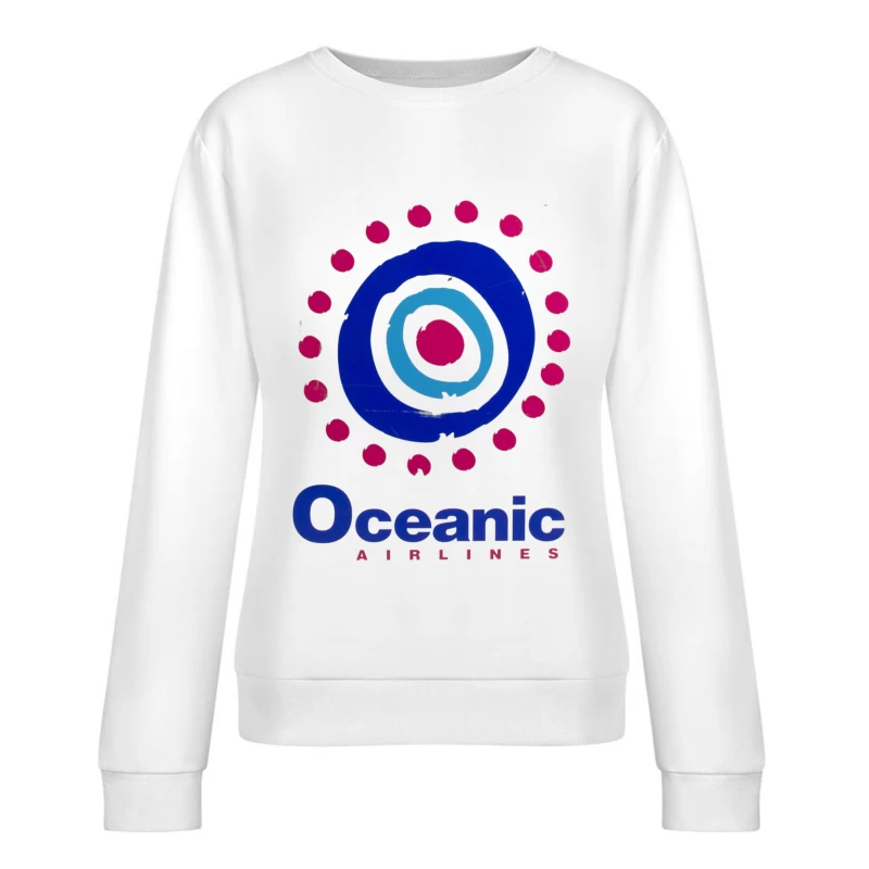Oceanic Airlanes Female Pullover Sweatshirt