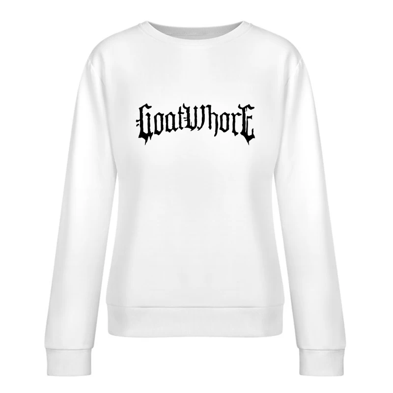 Goatwhore Logo Female Pullover Sweatshirt