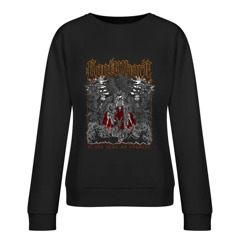 Goatwhore Drowned Female Pullover Sweatshirt