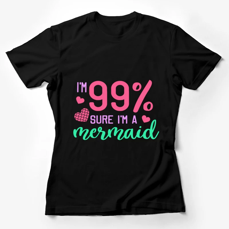 Affiche de Sirène Amusante Femme T-Shirt