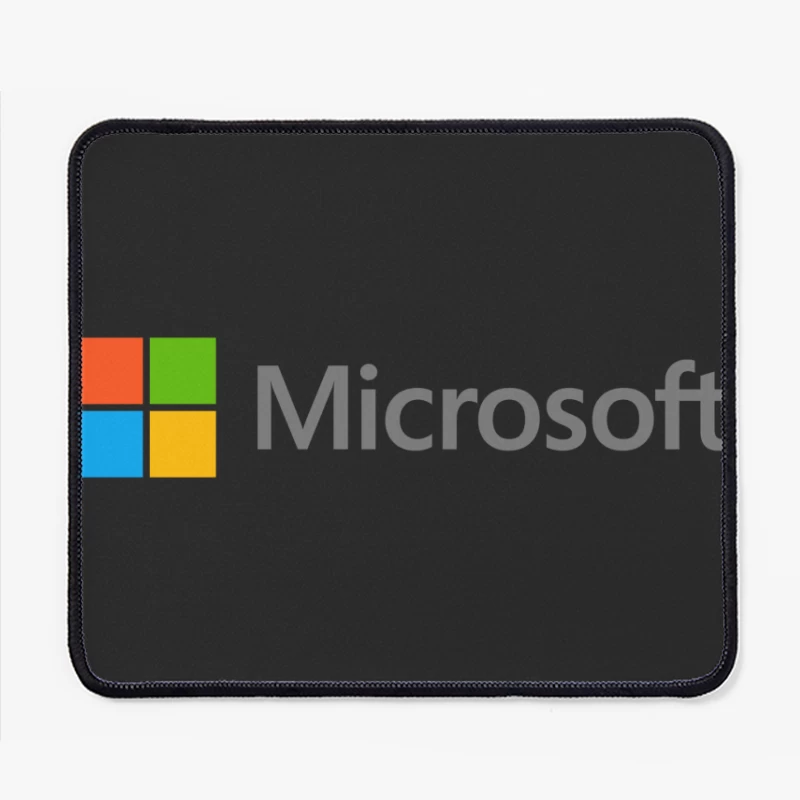 Microsoft Corporation Official Logo Design Mouse Pad