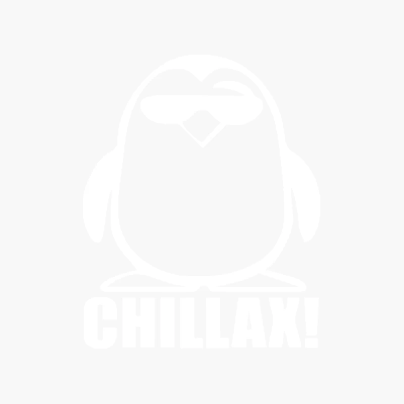 PENGUIN CHILLAX funny NEW Cotton Tote Bag