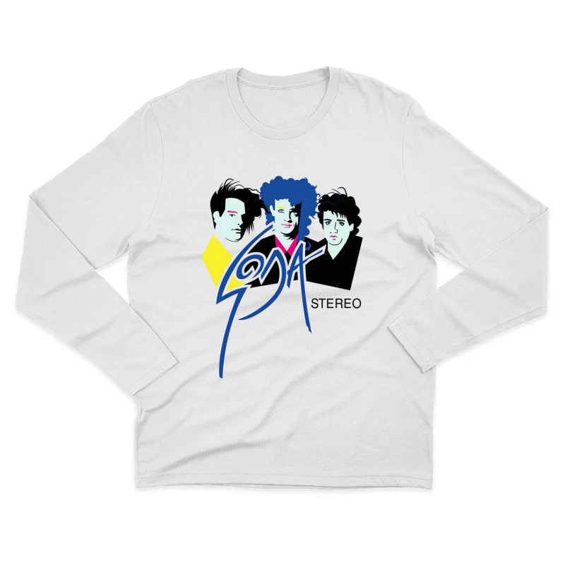 Soda Stereo 2 Male Long Sleeve T-Shirt