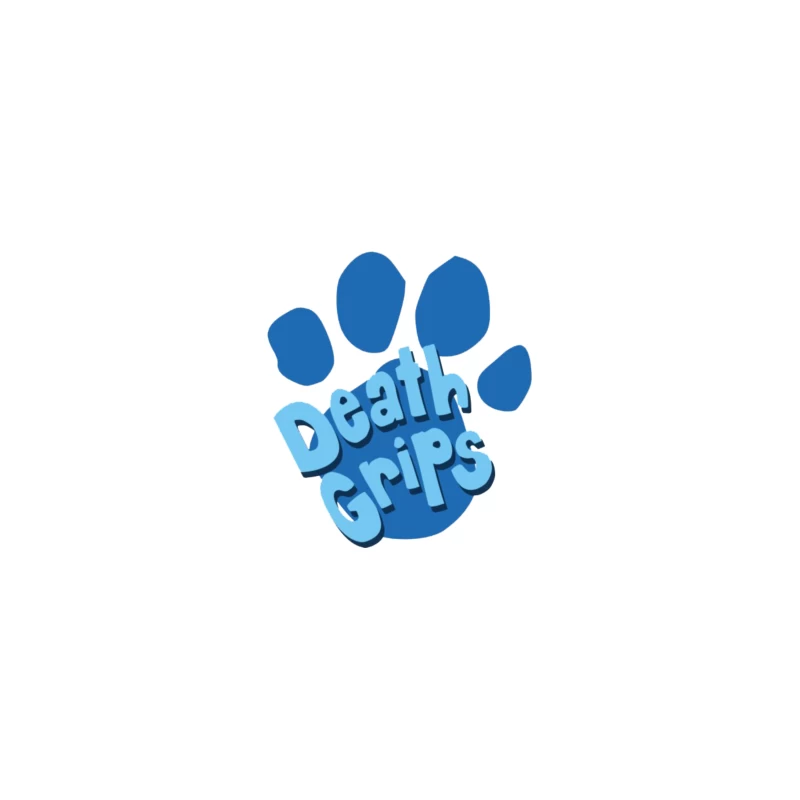 Death Grips Blues Clues Desk Mat
