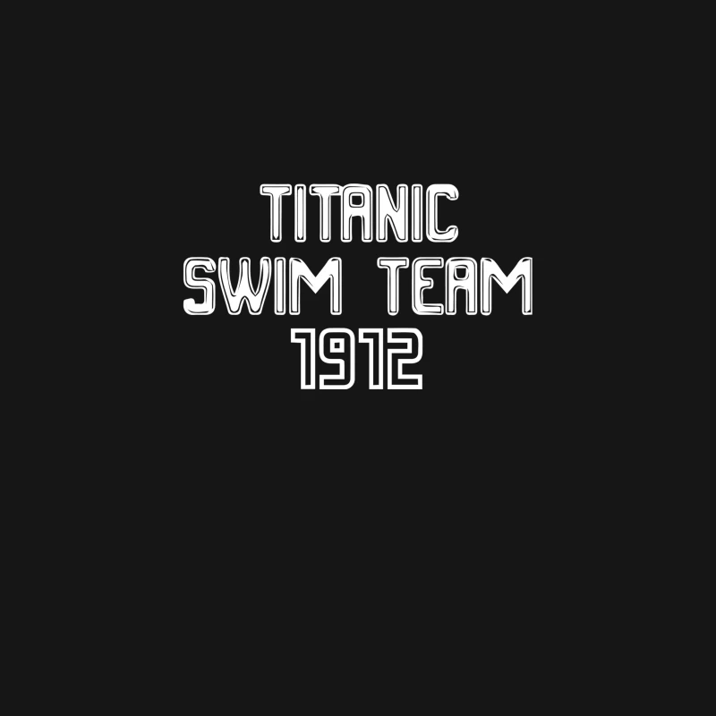 Titanic Swim Team 1912 Funny Desk Mat
