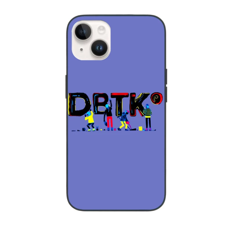 Creative Street Art Representation iPhone Case