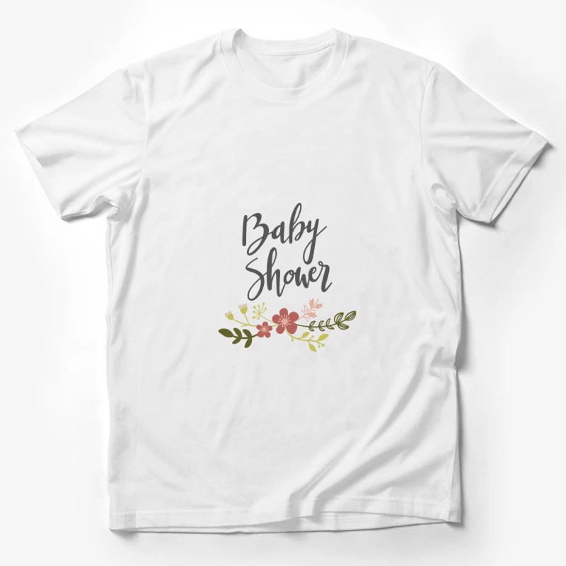 Décoration de Fleurs pour Baby Shower Homme T-Shirt