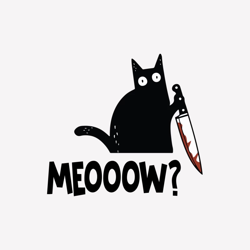 Cat What MEOOOW Female T-Shirt