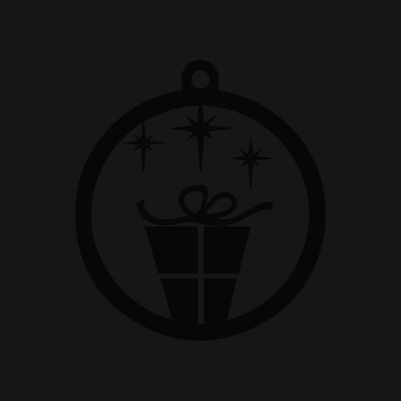 Ornement de Noël avec cadeau Homme Manches Longues T-Shirt