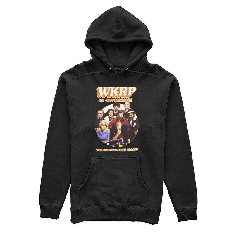 WKRP in Cincinnati skyline logo Female Pullover Hoodie