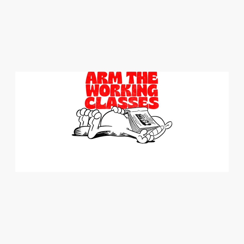 Arm The Working Classes  Garfield Communist Meme Design Coffee Mug
