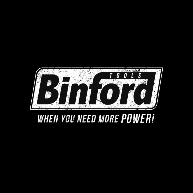 Vintage Binford Tools Logo with Power Slogan Travel Mug