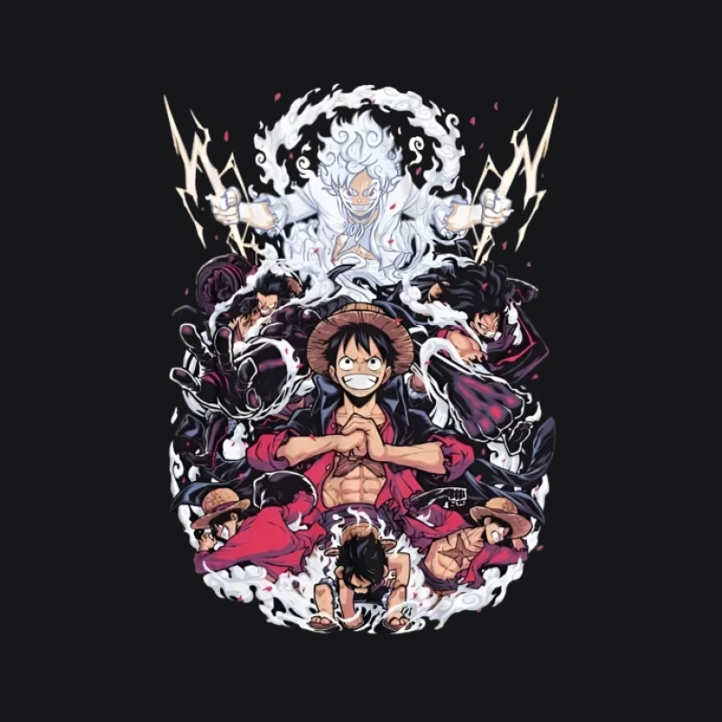 Charakter-Transformationen aus Manga-Serie Herren Pullover Hoodie