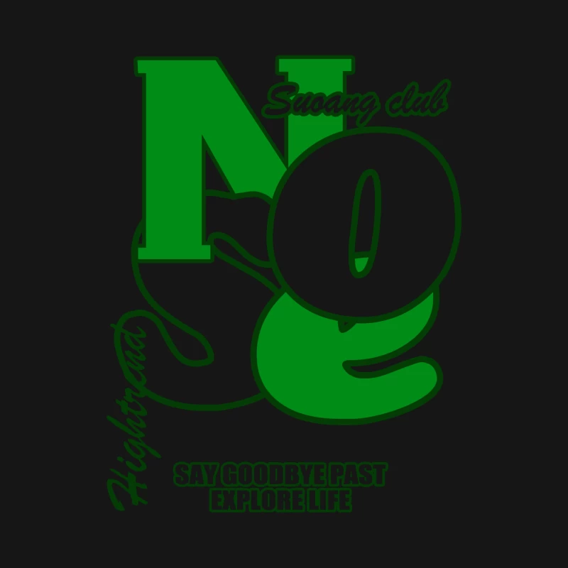 Motivierendes Club-Design Herren Langarm T-Shirt