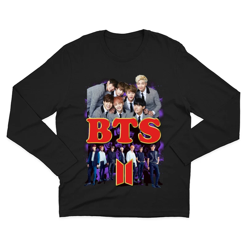 BTS: A K-pop Sensation Male Long Sleeve T-Shirt
