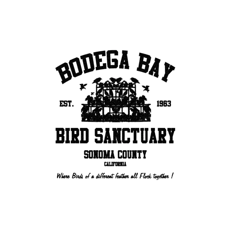 BODEGA BAY BIRD SANCTUARY 2 Mouse Pad