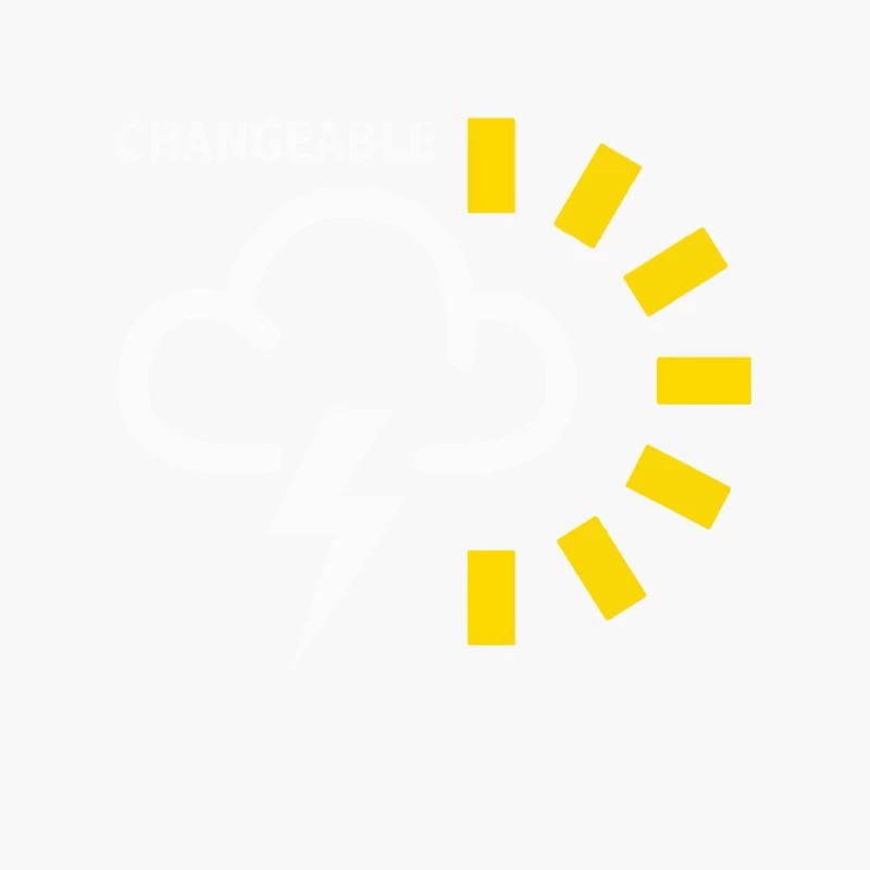 Weather Forecast Symbol Cotton Tote Bag