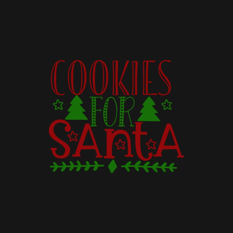 Décoration de Noël : Biscuits pour le Père Noël Femme T-Shirt