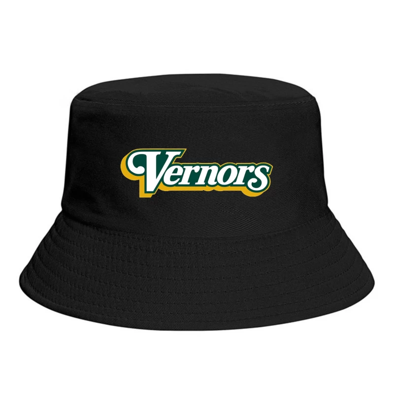 Vernors Ginger Ale Vintage Brand Logo Bucket Hat