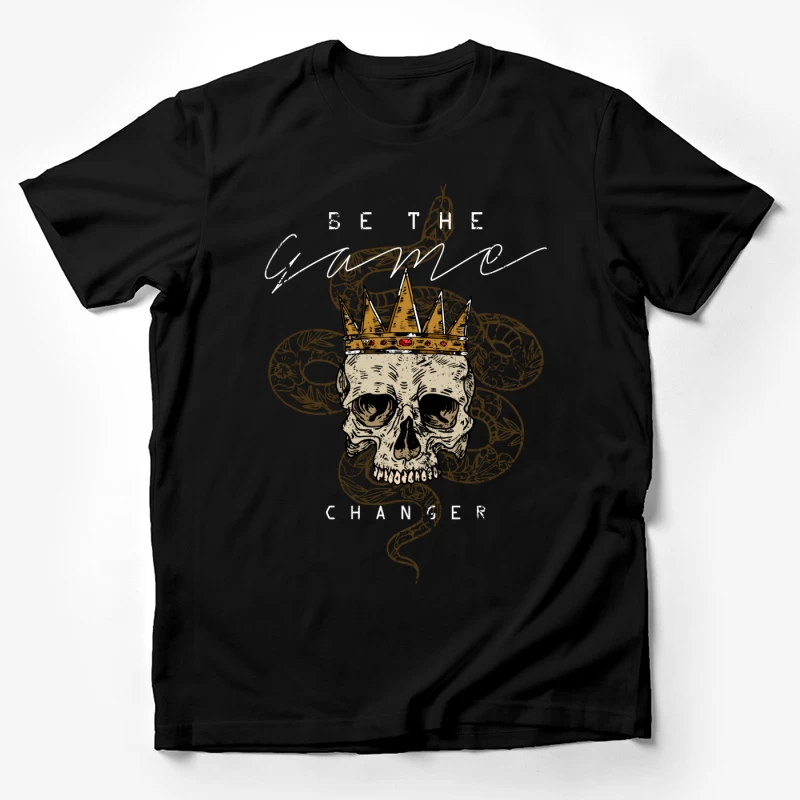 Crâne Couronné: Changeur de Jeu Homme T-Shirt