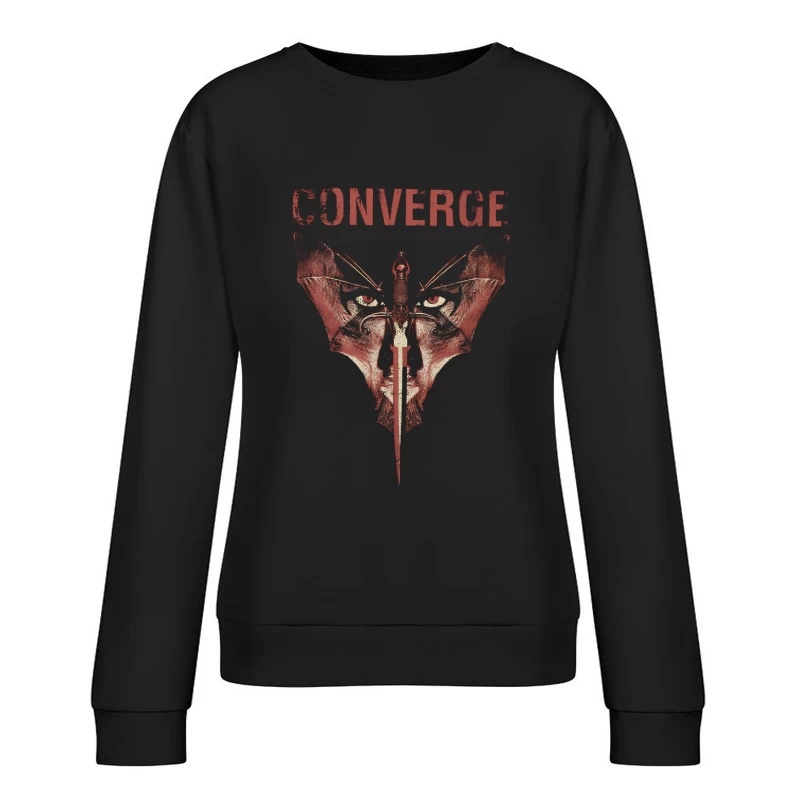 Converge Bats Female Pullover Sweatshirt