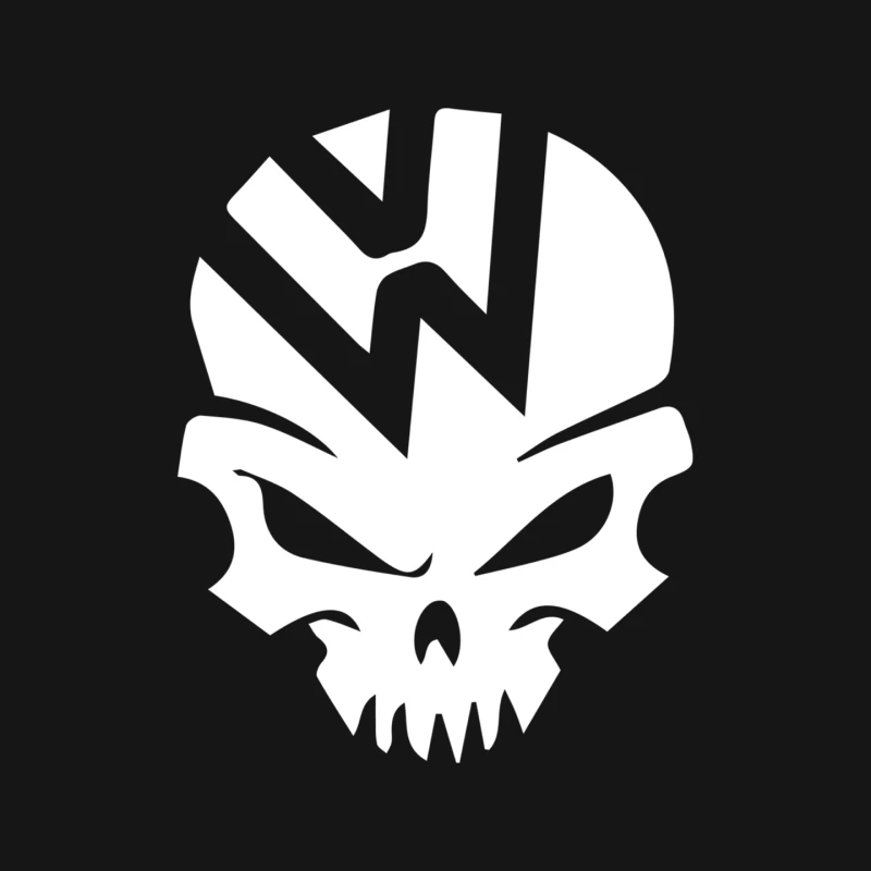 VW Transporter  Skull Mouse Pad