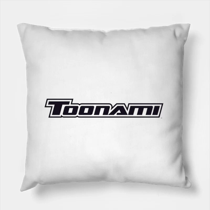 Toonami Logo - Cartoon Network's Iconic Anime Programming Block Throw Pillow