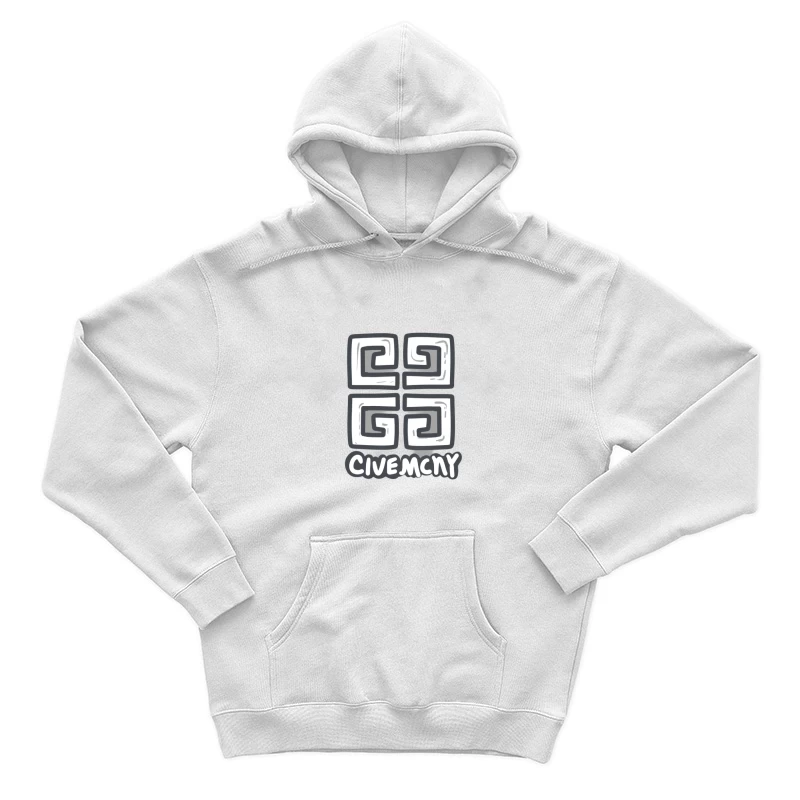 Abstraktes Logo-Design Herren Pullover Hoodie