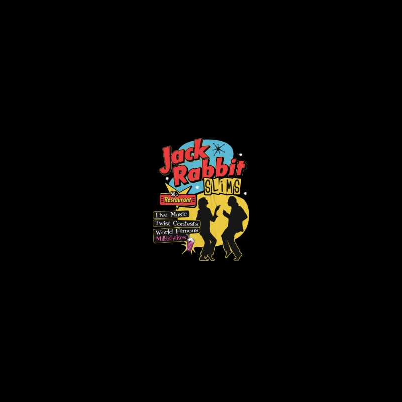Jack Rabbit Slim's Retro 2 Desk Mat