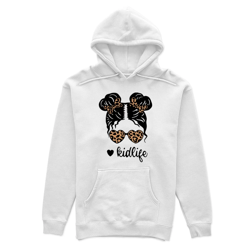 Unisex Kinderleben Design mit Leopardenmuster Damen Pullover Hoodie