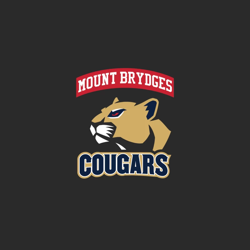 Mount Brydges Cougars Team Logo Baseball Cap