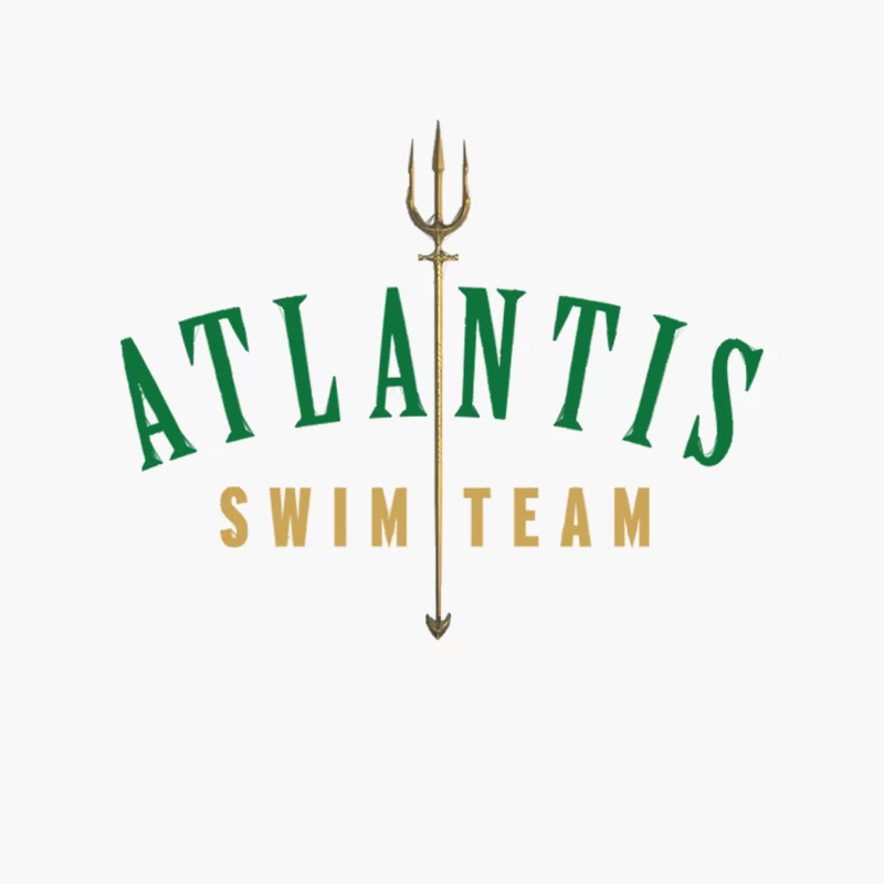Atlantis Swim Team Cotton Tote Bag