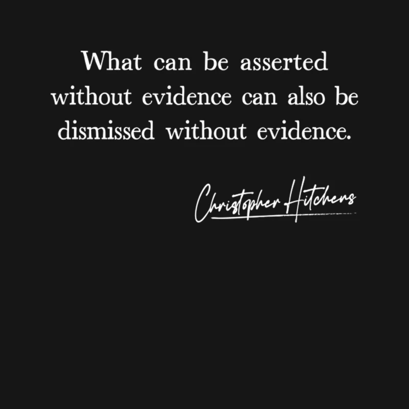 Christopher Hitchens Quote Design Mouse Pad