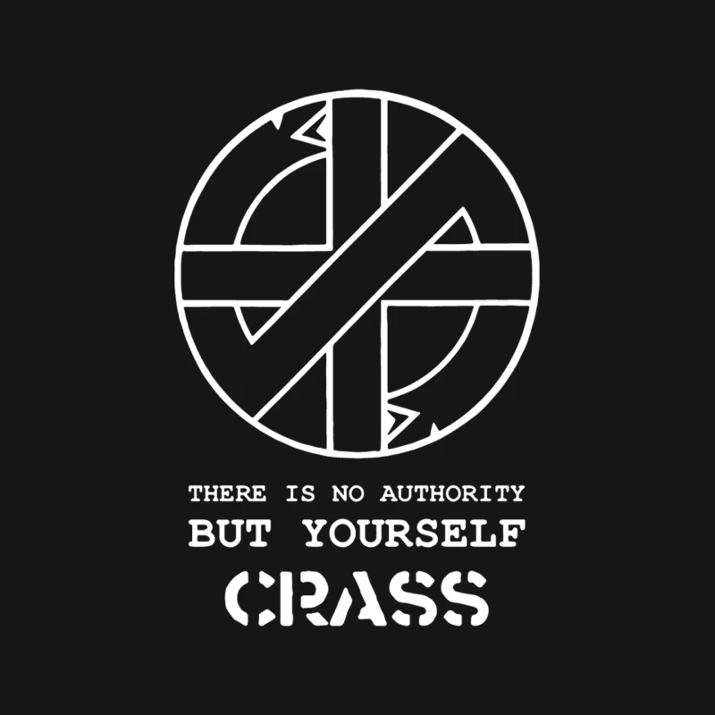 Crass There Is No Authority But Yourself Mouse Pad